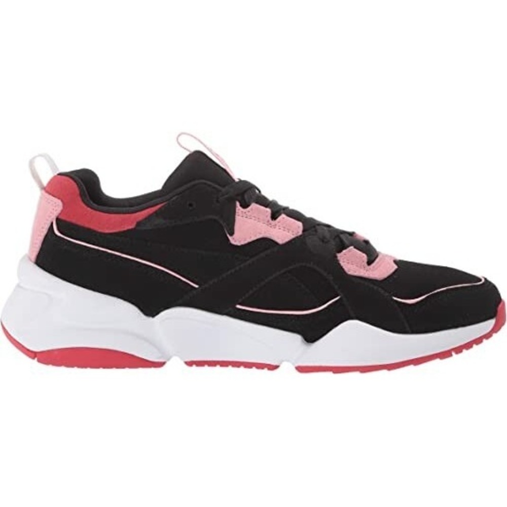 Puma Women's Nova x Maybelline Running Shoes 372519-01 Black Candy Pink‎ Sz 8